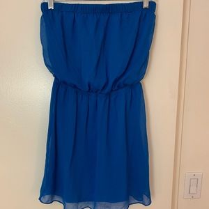 Express strapless dress